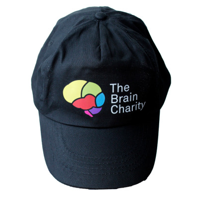 The Brain Charity baseball cap front top